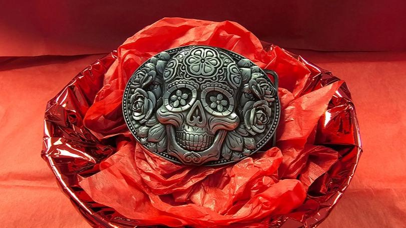 SKULL BUCKLE