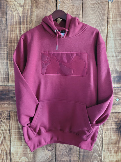 RED ON RED ONES HOODIE