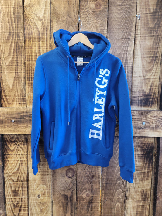 Royal blue HG zip up hoodie